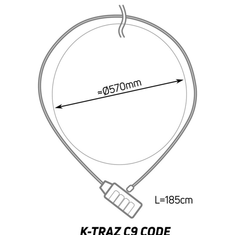 Securite Zéfal | K-Traz C9 Code