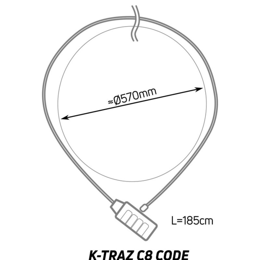 Securite Zéfal | K-Traz C8 Code